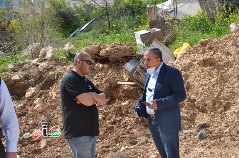 كفرقاسم : تعبيد القسم الثاني من الحي الغربي  لمسجد علي بن ابي طالب والرئيس عادل بدير  الشعب طلب وانأ تحت أمر الشعب , سنعبد ونزفت كل شوارع المدينة 